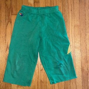 Aviator Nation Kids Cut off  sweat shorts with bolt